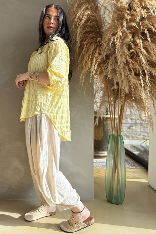 Hey Sucker Blouse Lemon